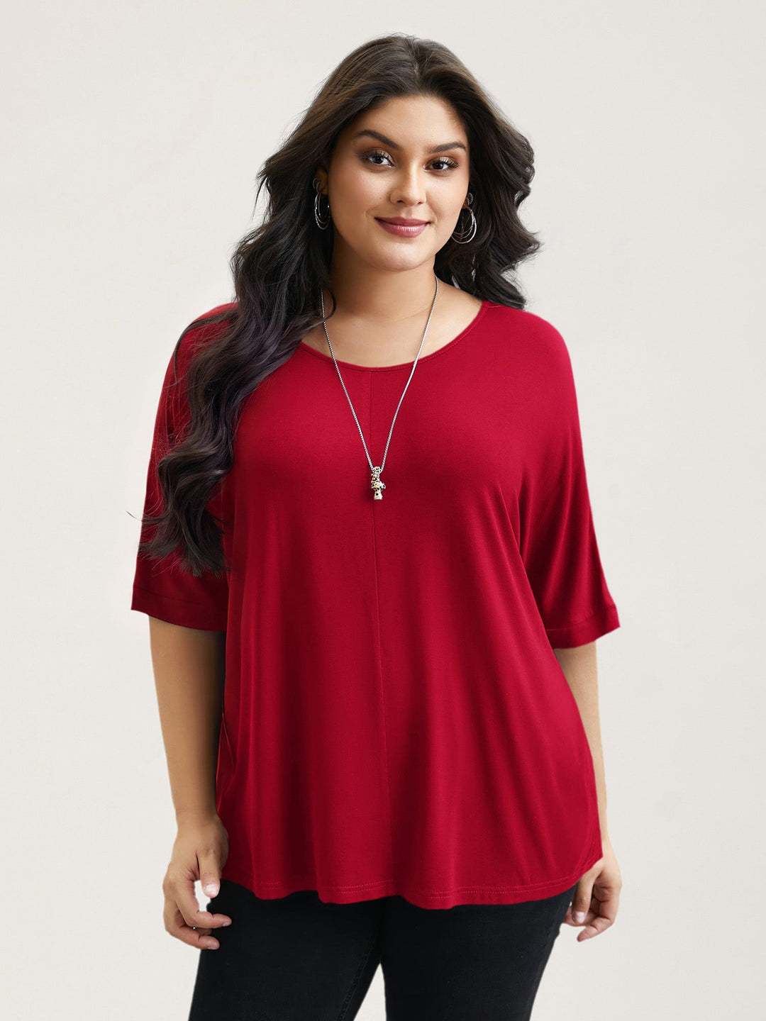 Supersoft Round Neck Plain T-Shirt