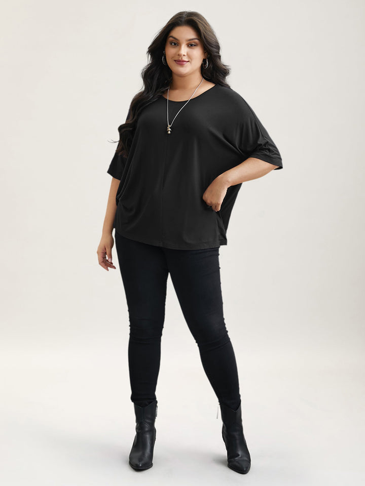 Supersoft Round Neck Plain T-Shirt