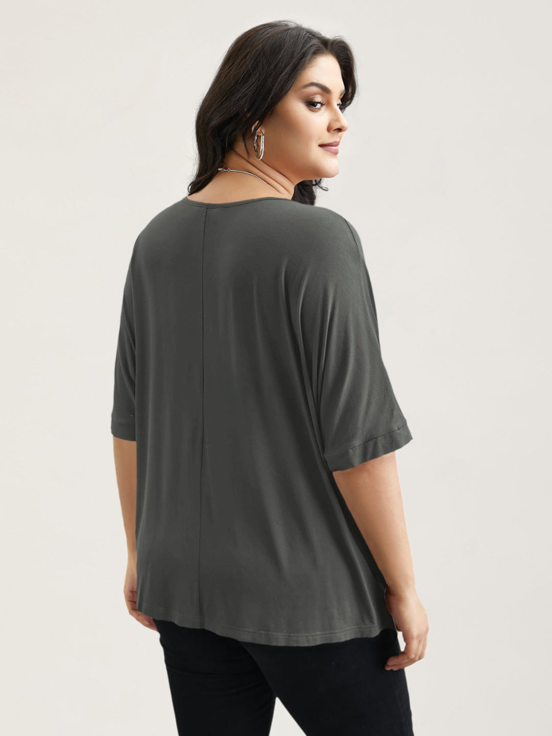 Supersoft Round Neck Plain T-Shirt