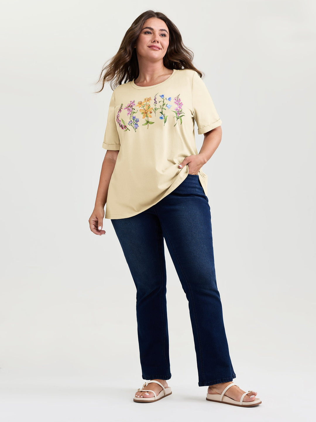 Pure Cotton In Bloom T-Shirt