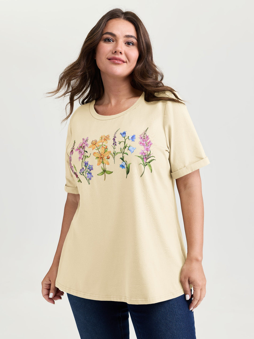 Pure Cotton In Bloom T-Shirt