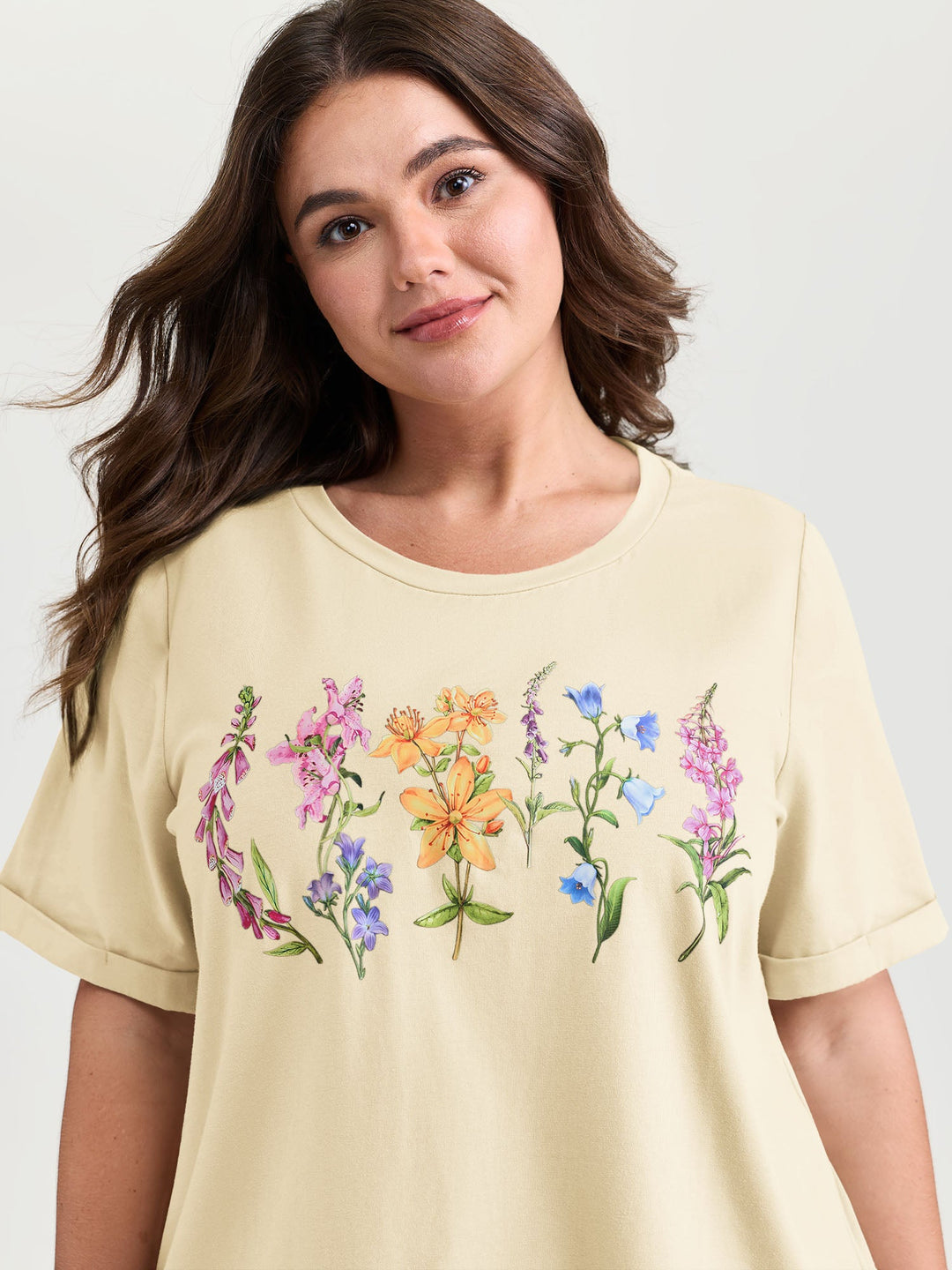 Pure Cotton In Bloom T-Shirt