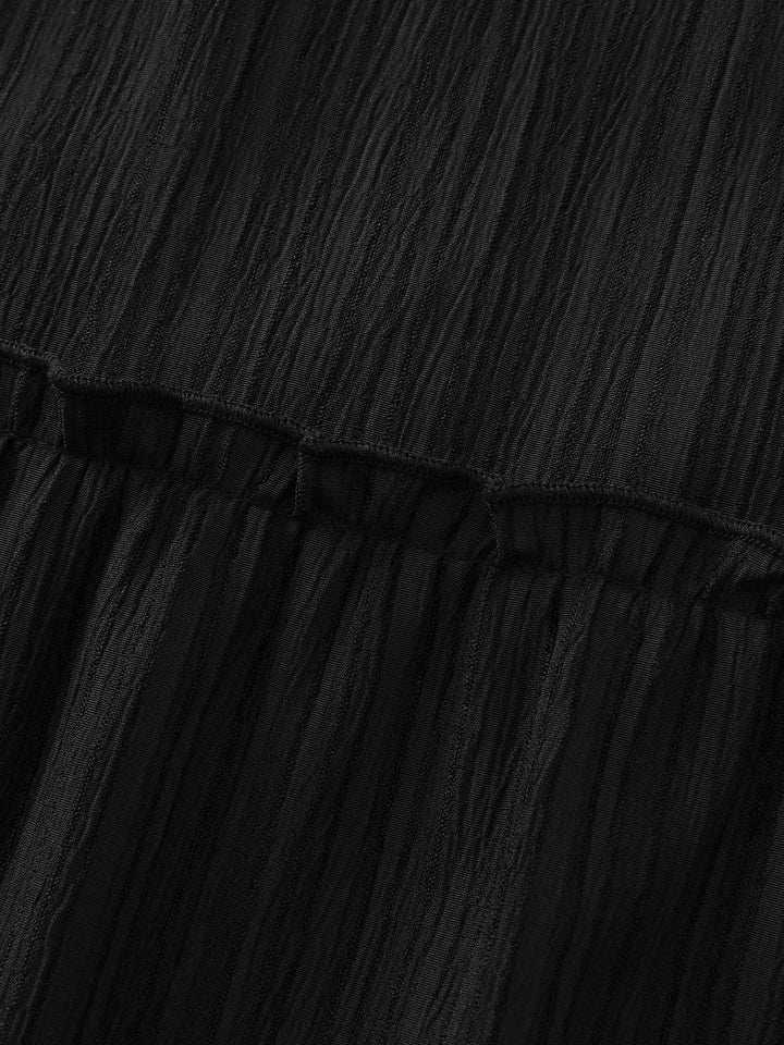 Timeless Back-Tie Tiered Cami Maxi Dress