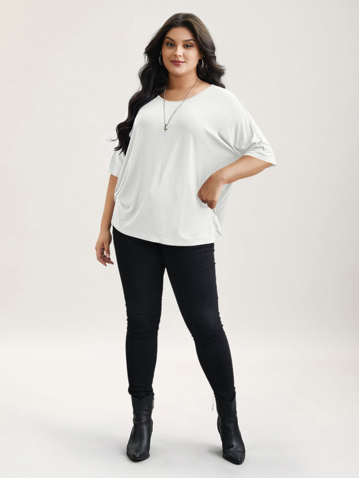Supersoft Round Neck Plain T-Shirt