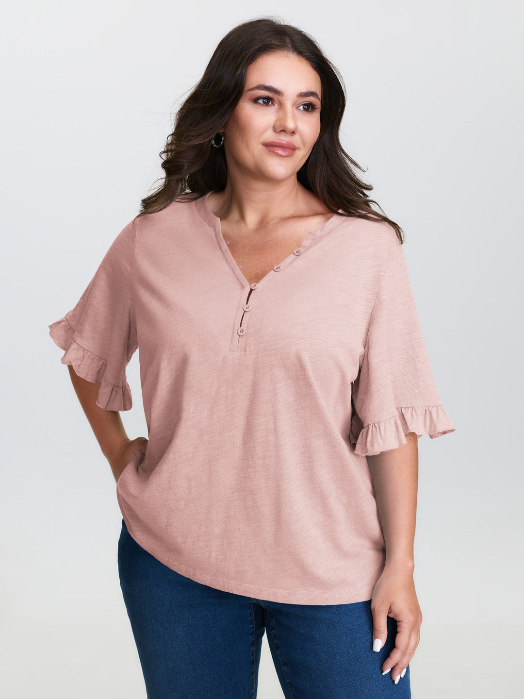 Pure Cotton Arm-Friendly T-Shirt