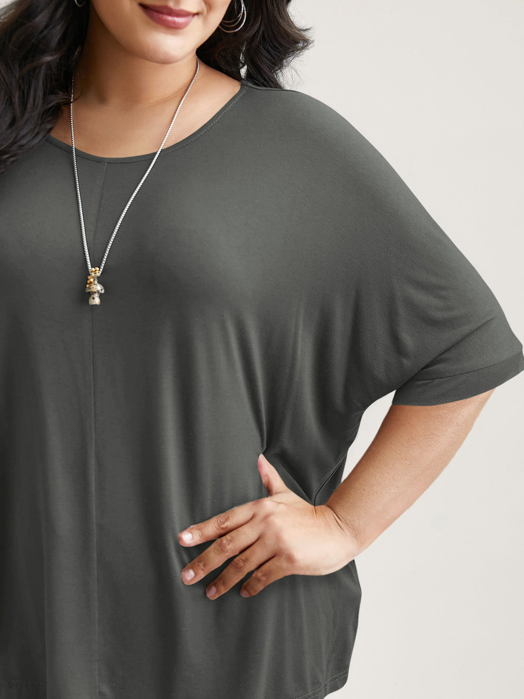 Supersoft Round Neck Plain T-Shirt
