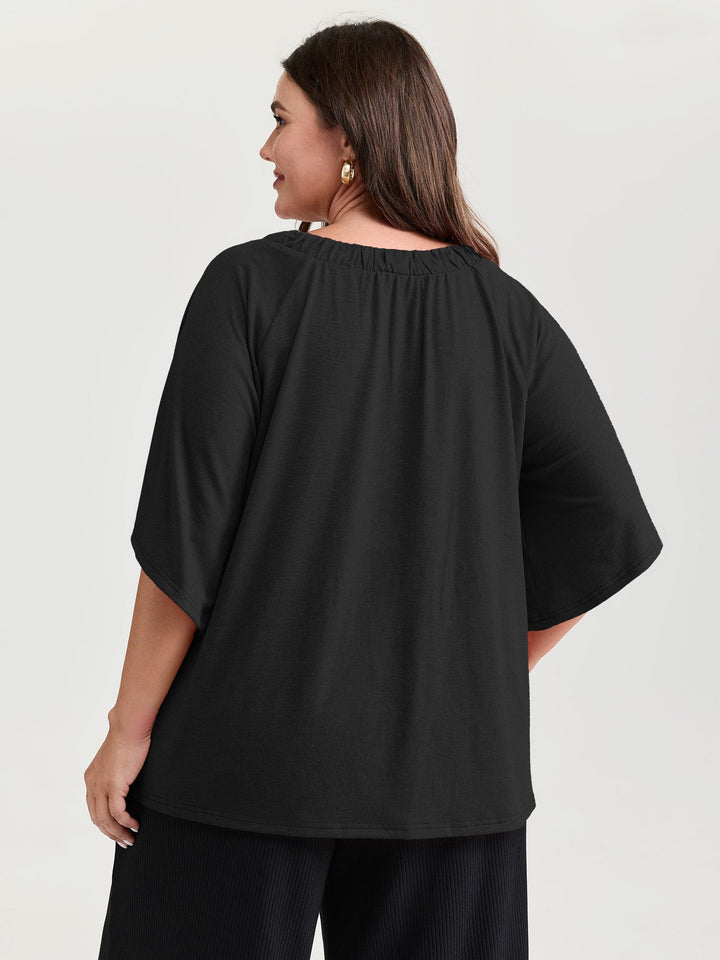 Supersoft Bust-Friendly Flowy Plain Top