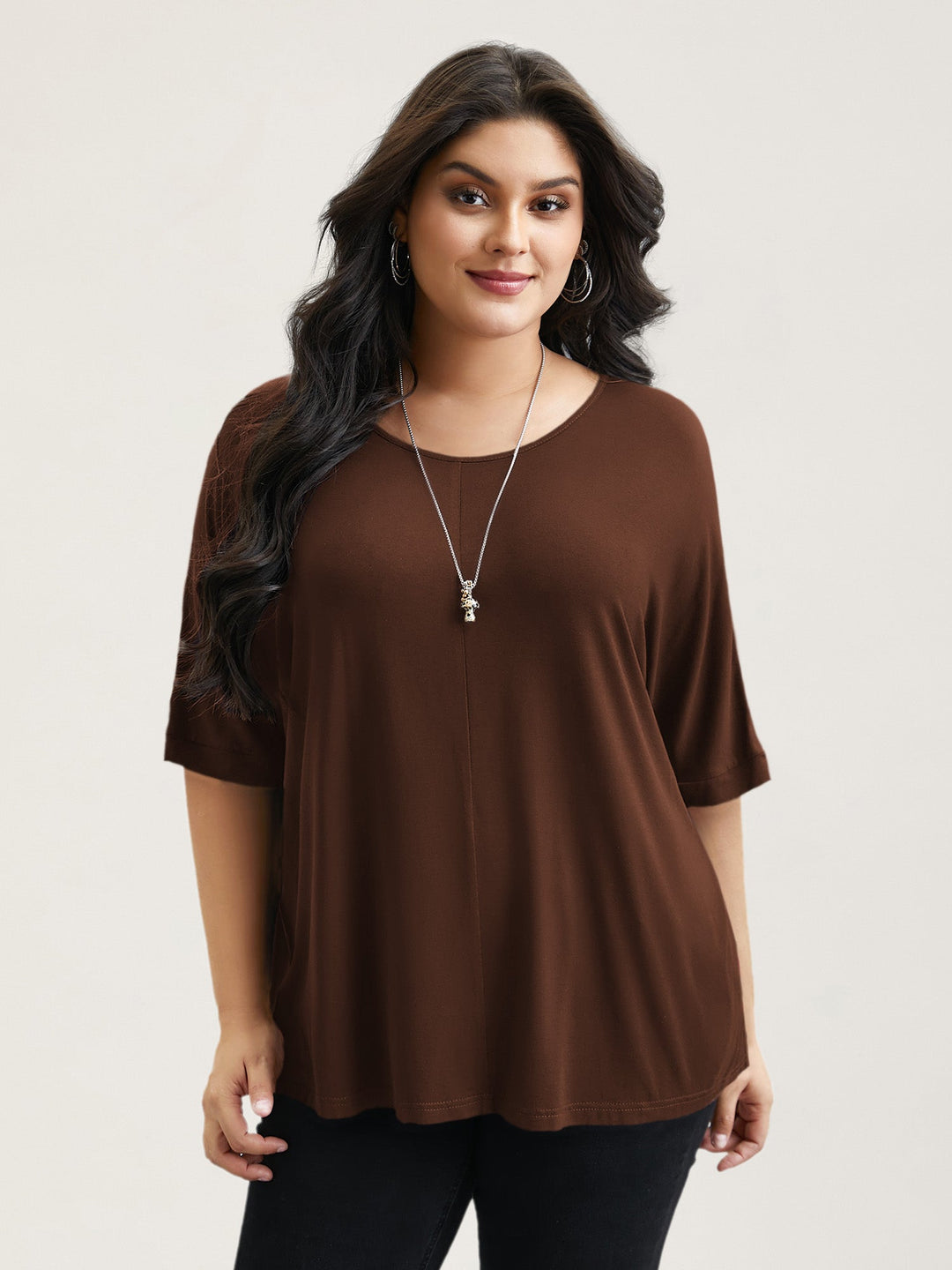Supersoft Round Neck Plain T-Shirt