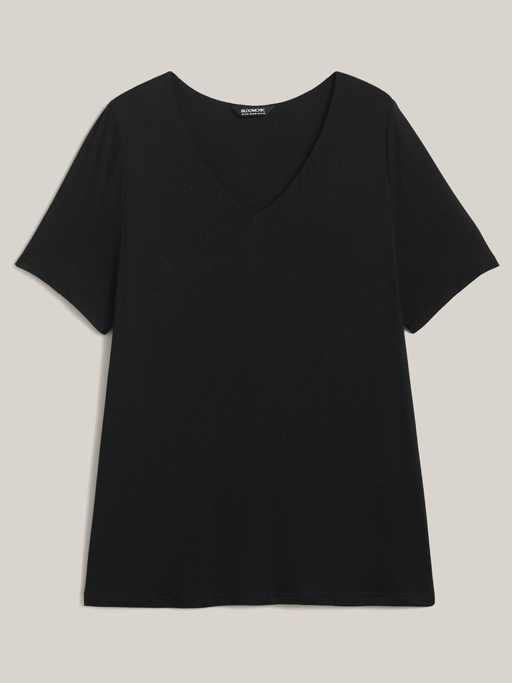Supersoft Fitted V-Neck T-Shirt