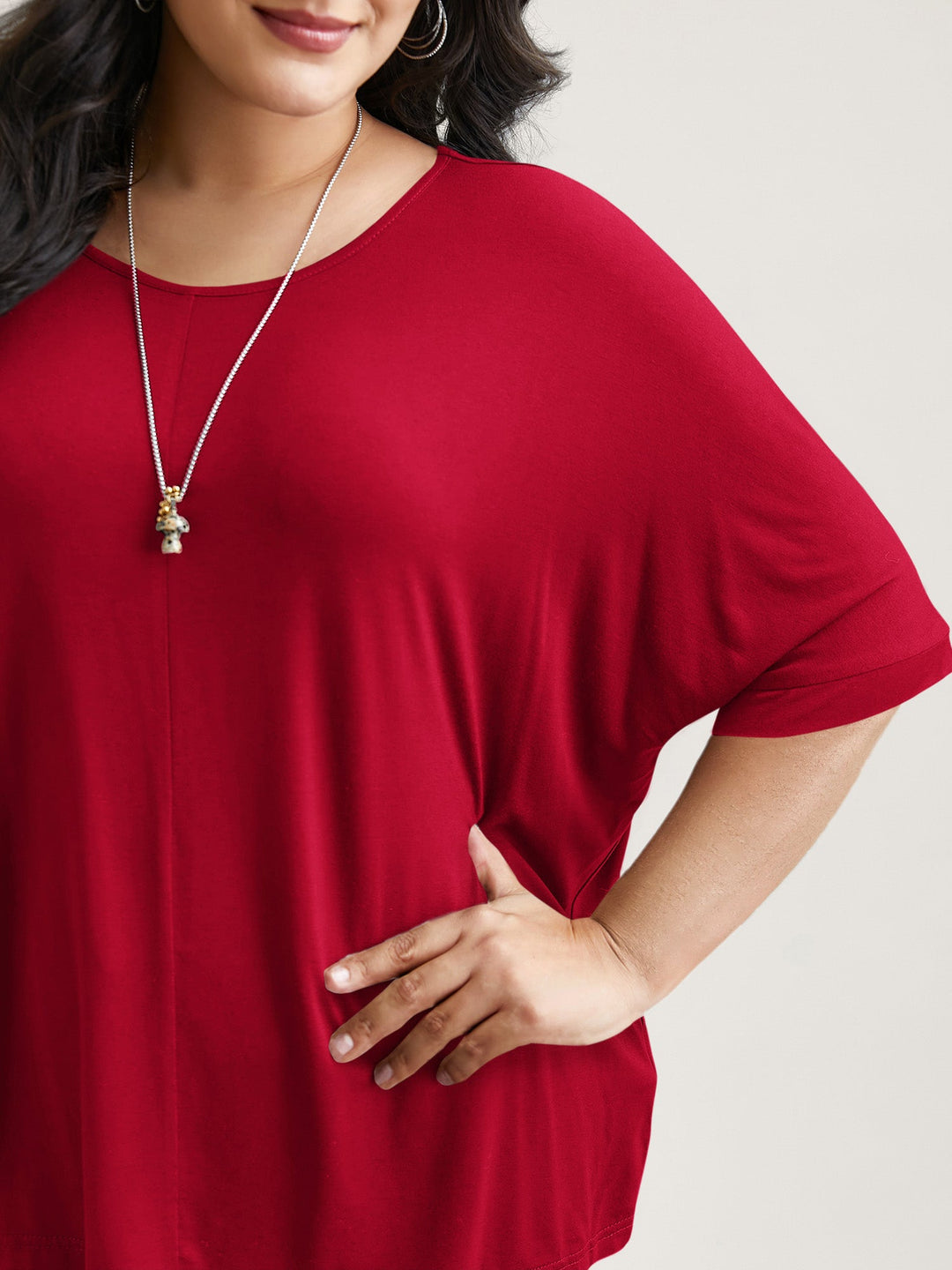 Supersoft Round Neck Plain T-Shirt