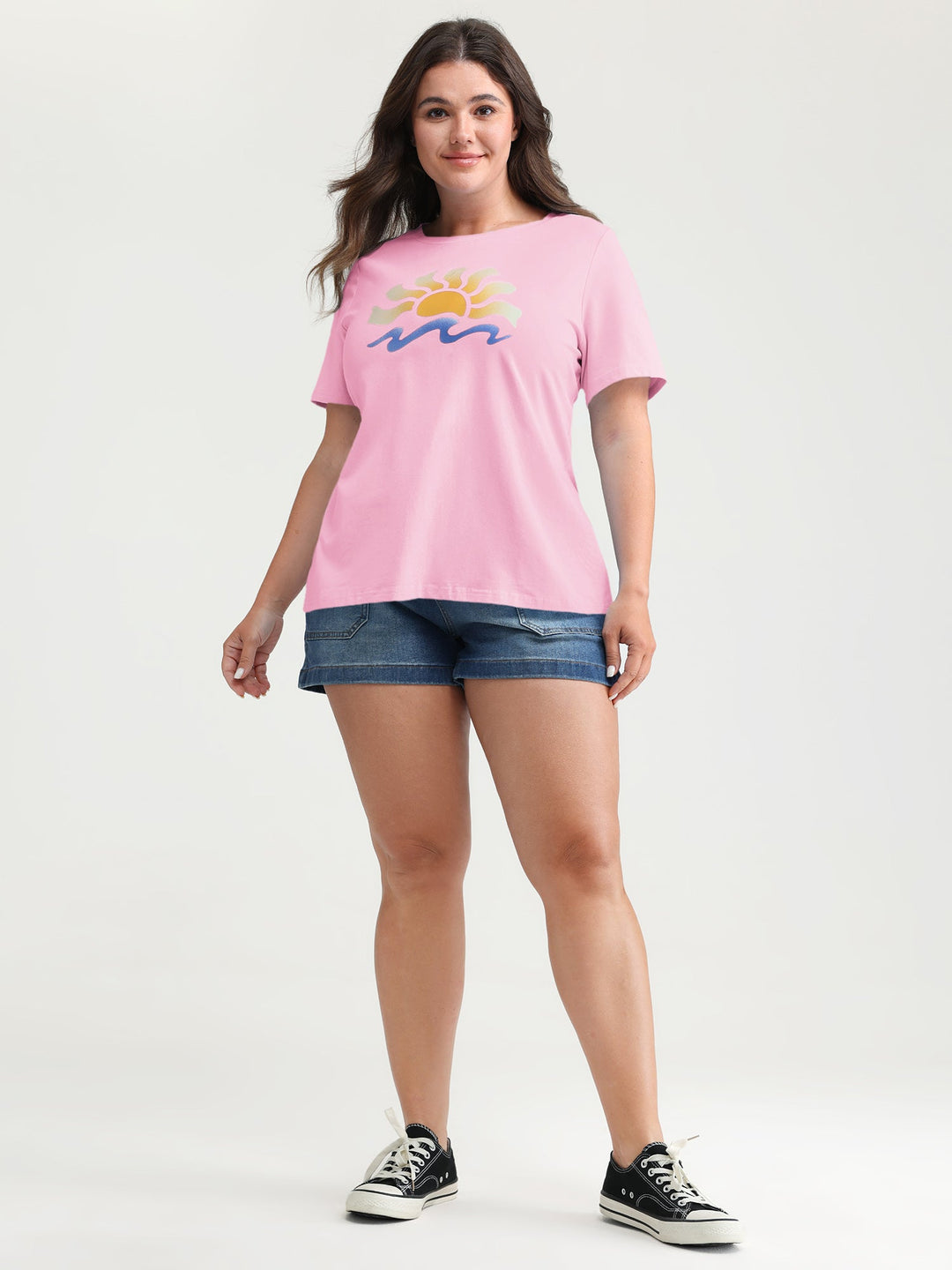 Cotton Sun Approved Crew Neck T-Shirt