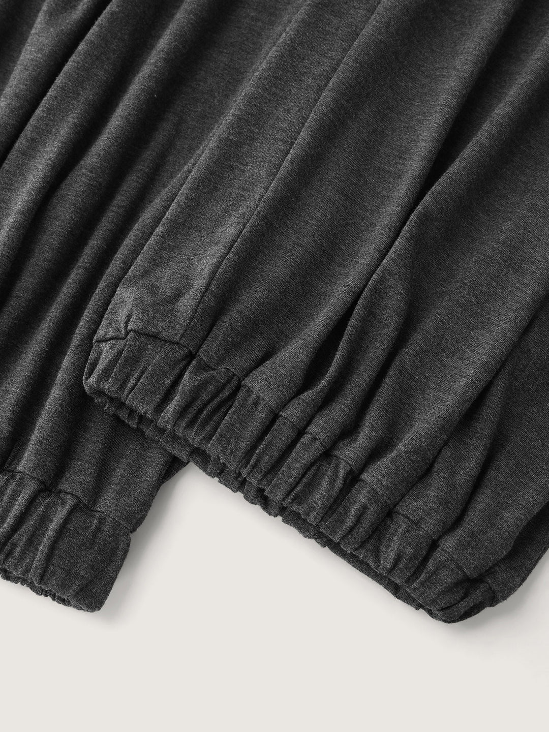 Supersoft Knotted Front Stretchy Cuffs Jumpsuit