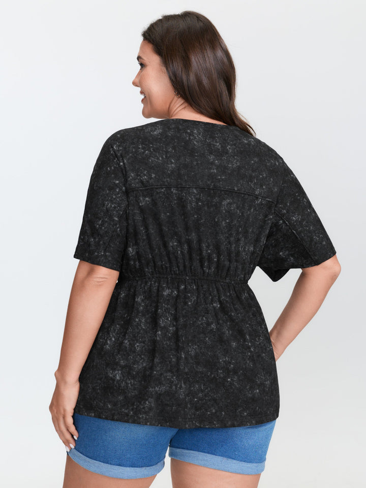 Vintage Wash Raglan Sleeve T-Shirt