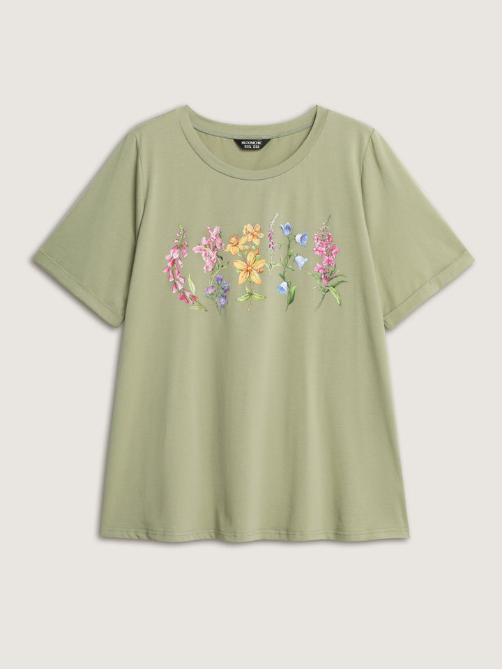 Pure Cotton In Bloom T-Shirt