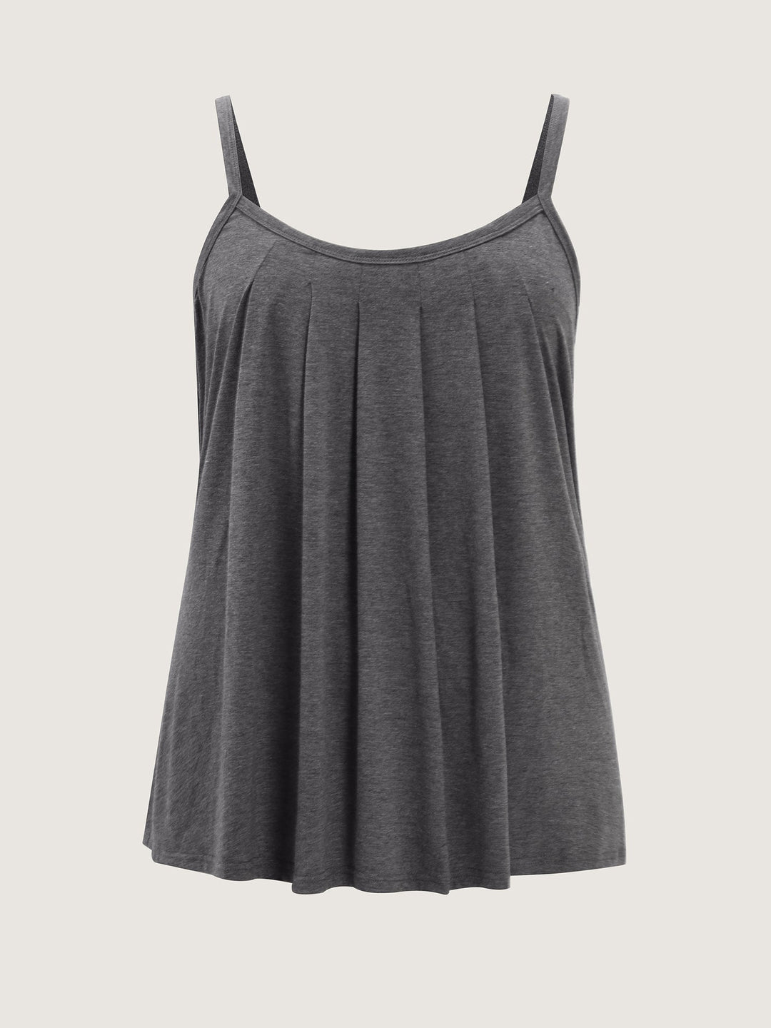 Supersoft Stretchy Pleated Tank Top