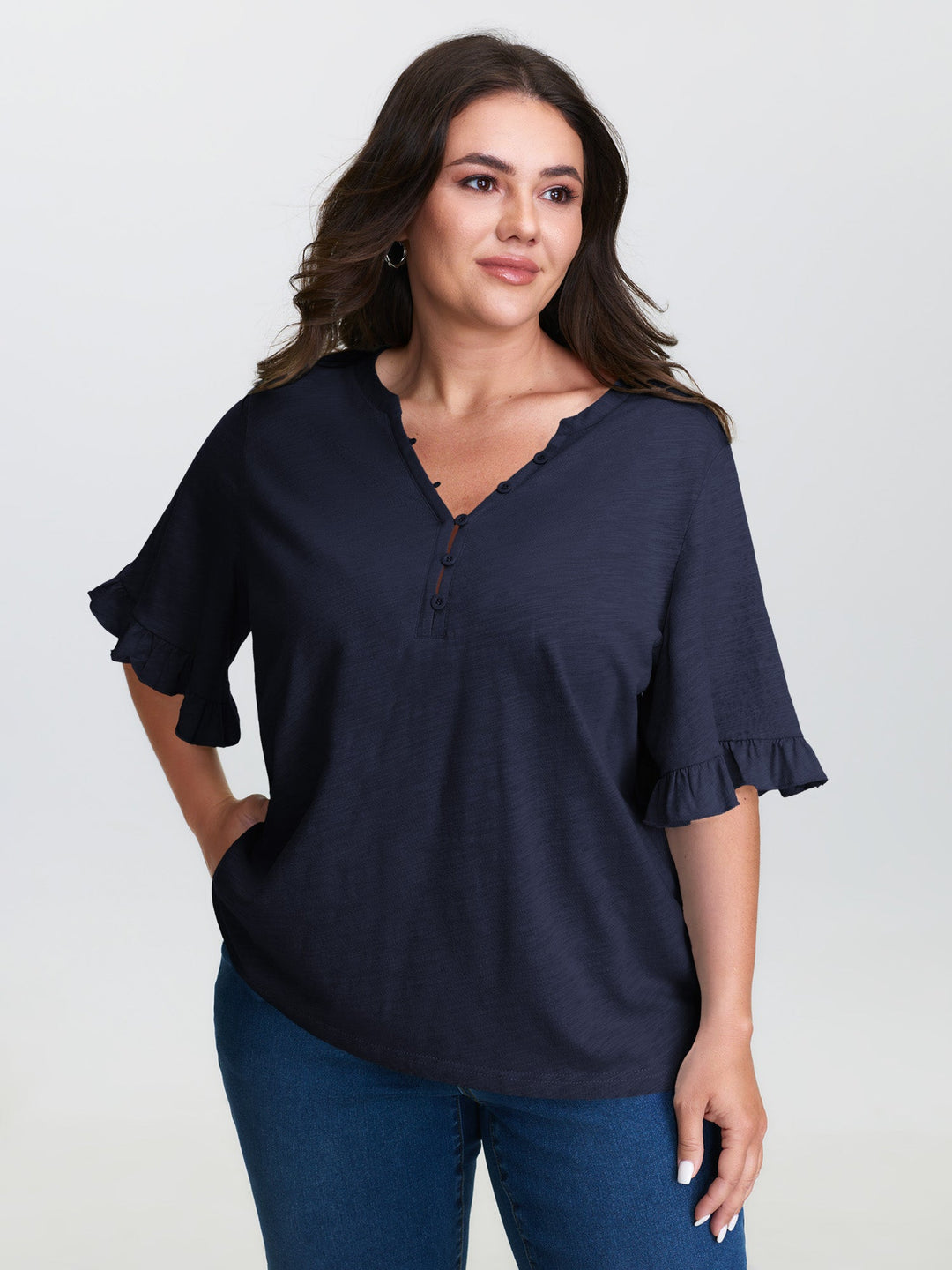 Pure Cotton Arm-Friendly T-Shirt