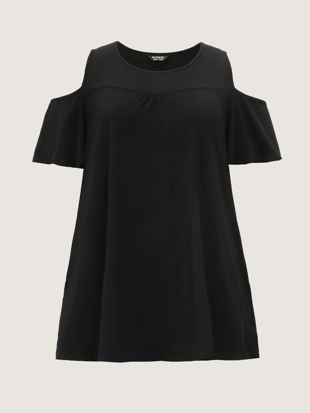 Supersoft Bust-Friendly Shoulder Cut-Out T-Shirt